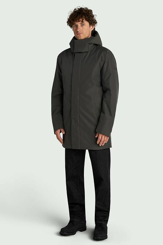Elongated jacket with synthetic insulation 1 | Audimas