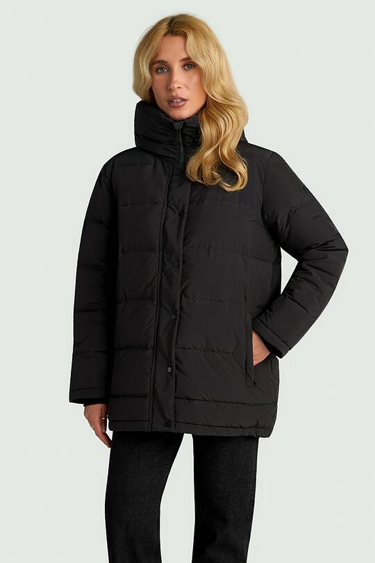 Down jacket with hood 1 | Audimas