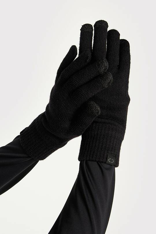 Merino wool gloves with touch screen 2 | Audimas