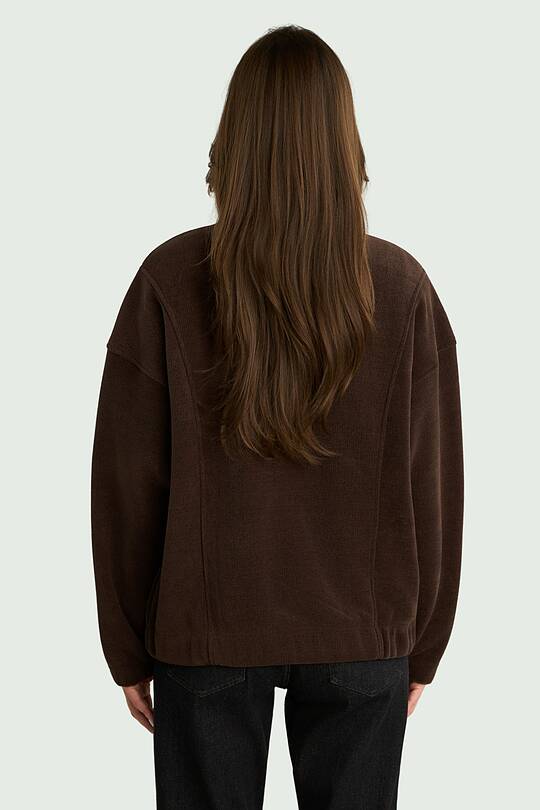 Velour bomber jacket 2 | Audimas