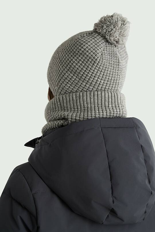 Knitted hat with fleece lining 2 | Audimas