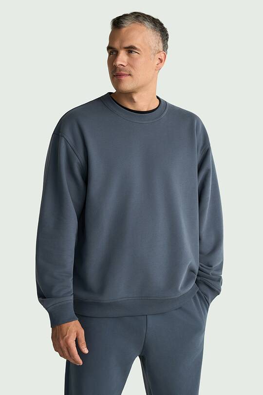 Oversized heavy-weight cotton sweatshirt 1 | Audimas