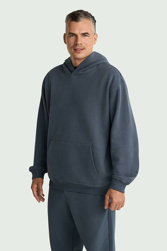 Oversized heavy-weight cotton hoodie 1 | Audimas
