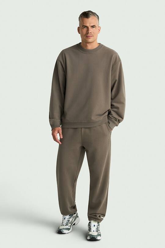 Heavy-weight cotton sweatpants 1 | Audimas