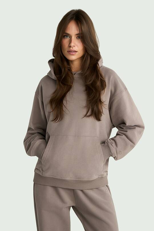 Oversized heavy-weight cotton hoodie 1 | Audimas