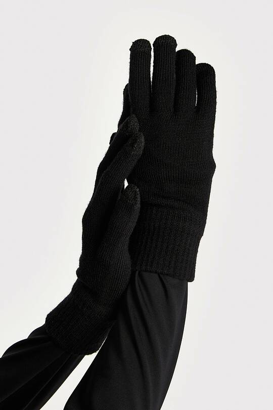 Merino wool gloves with touch screen 1 | Audimas