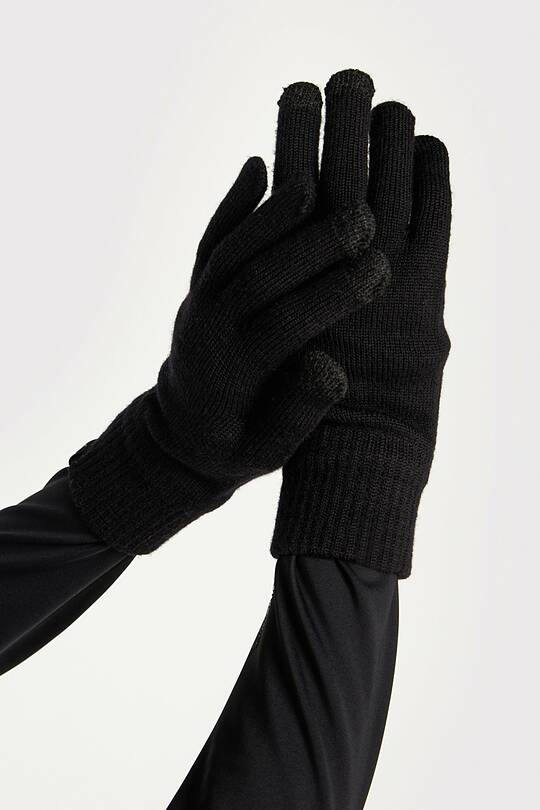 Merino wool gloves with touch screen 2 | Audimas