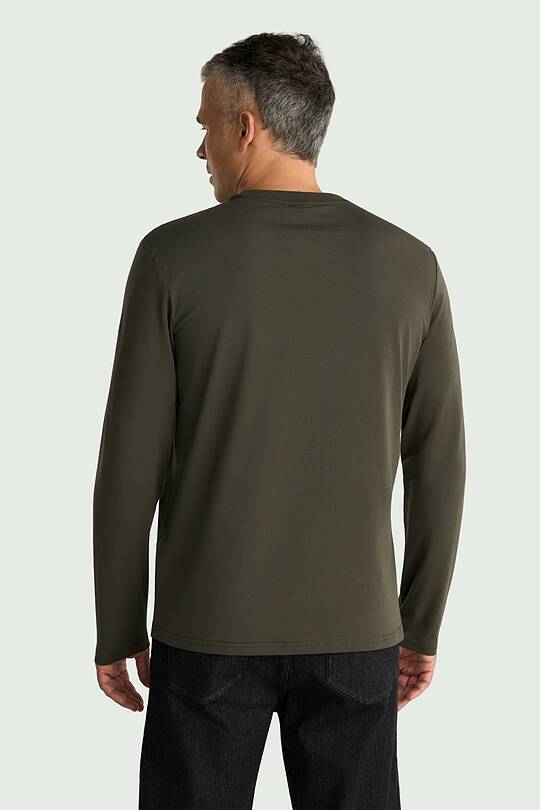 Long sleeve cotton T-shirt 2 | Audimas