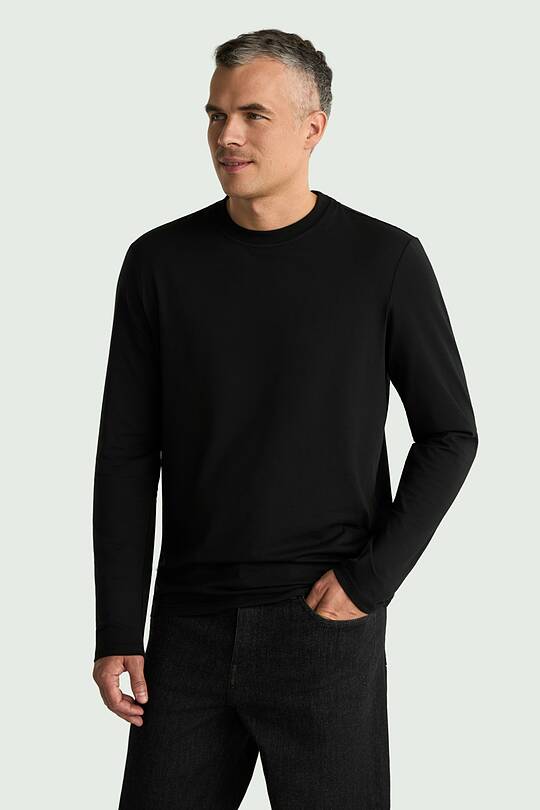 Long sleeve cotton T-shirt 1 | Audimas