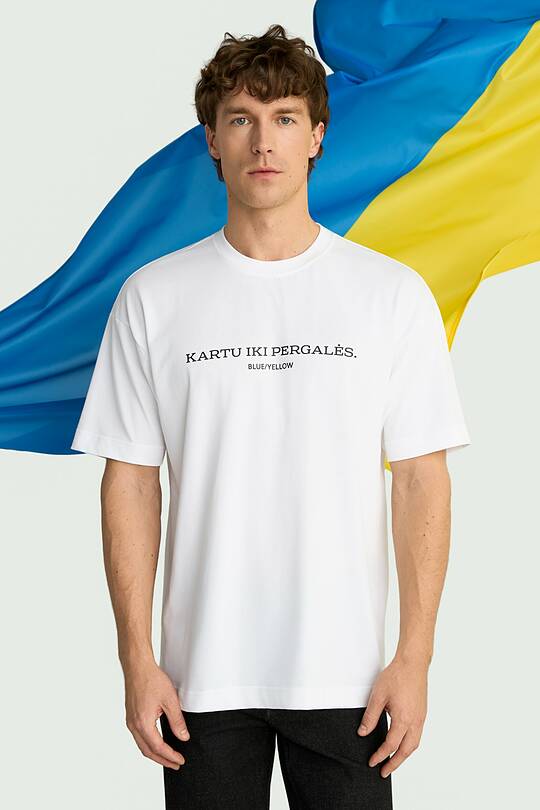 Unisex short-sleeve cotton T-shirt "Till Victory" 1 | Audimas