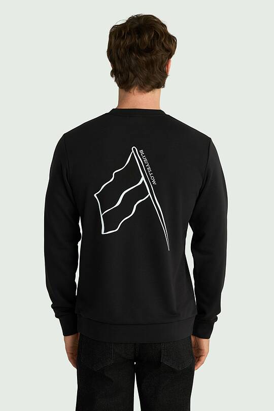 Men's cotton sweatshirt "Flag" 2 | Audimas