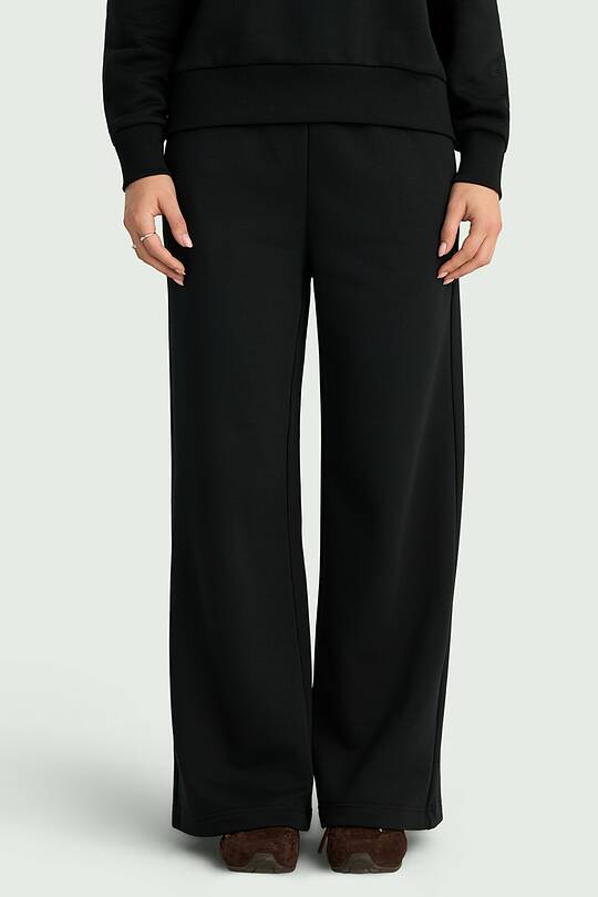 Wide cotton fleece sweatpants 2 | Audimas