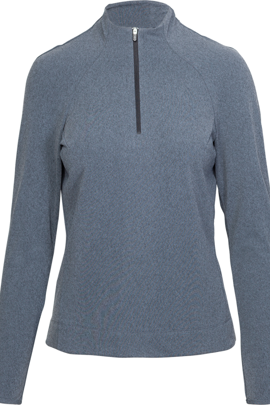 Lightweight fleece zip-through jacket 6 | GREY/MELANGE | Audimas