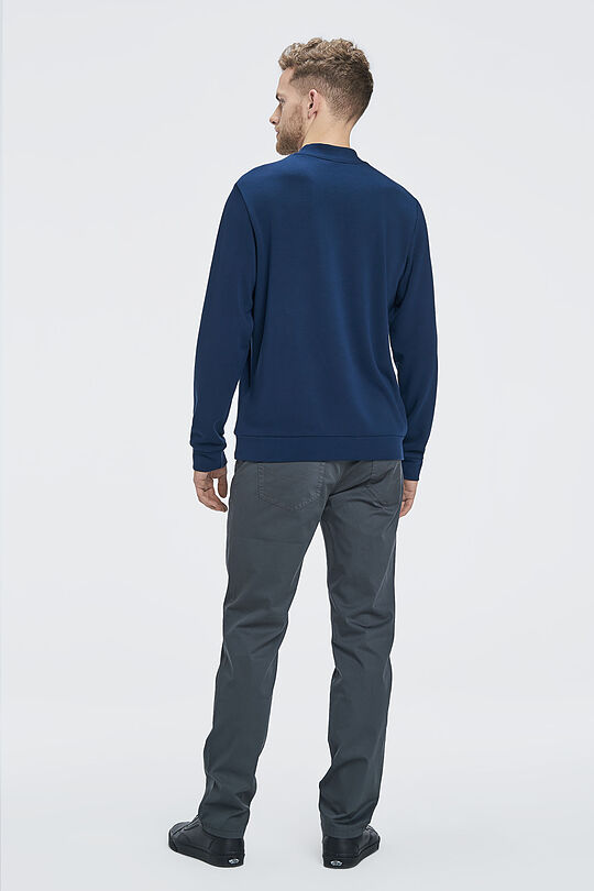 Viscose fleece sweatshirt 6 | BLUE | Audimas