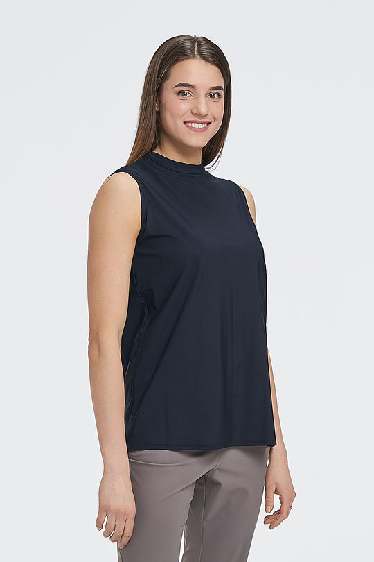 SENSITIVE tricot tank top 1 | BLACK | Audimas