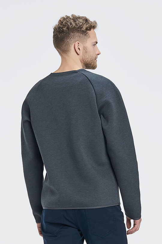 Viscose interlock tricot sweatshirt 2 | GREY/MELANGE | Audimas