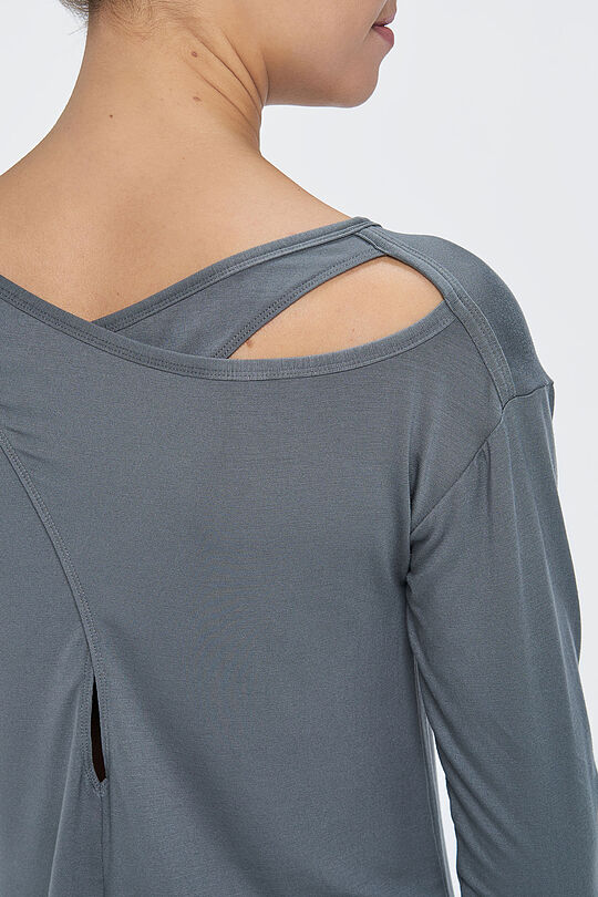 Yoga long sleeve tee 3 | GREY/MELANGE | Audimas