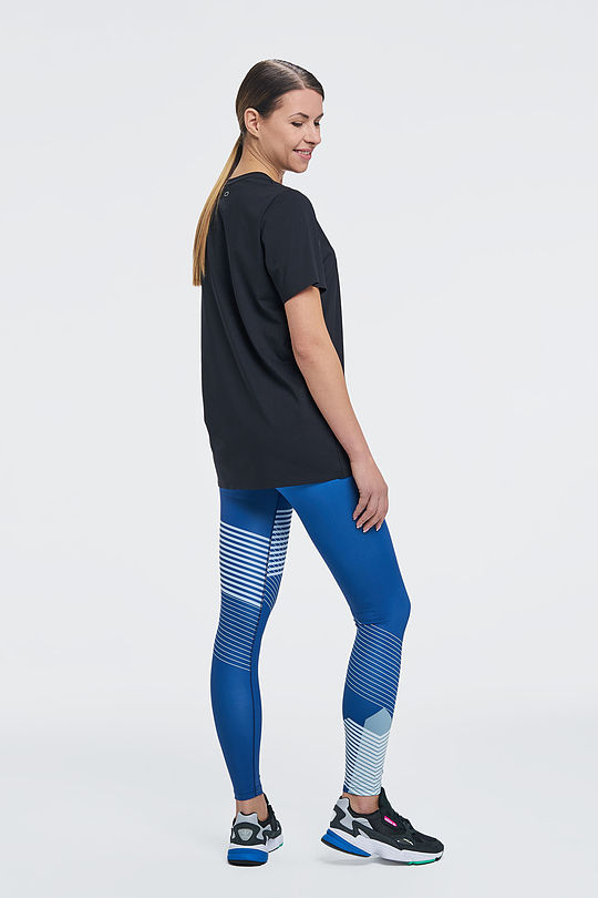 Printed shaping tights 5 | BLUE | Audimas