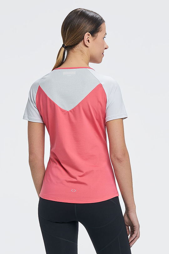 Functional fitted tank top 2 | RED/PINK | Audimas