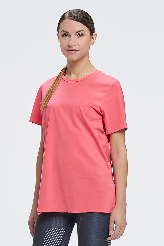 Functional tunic top 1 | RED/PINK | Audimas