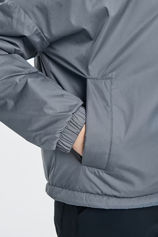 Reversible THERMORE insulated jacket 8 | GREY/MELANGE | Audimas