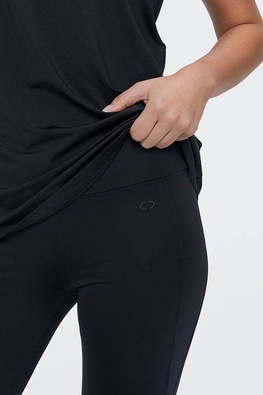 Functional straight leg sweatpants 3 | BLACK | Audimas