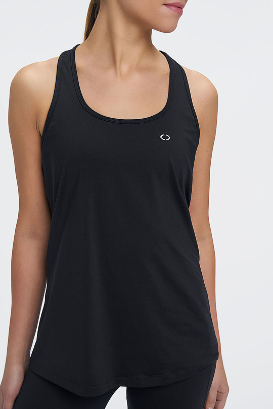 Fitted tank top 2 | BLACK | Audimas