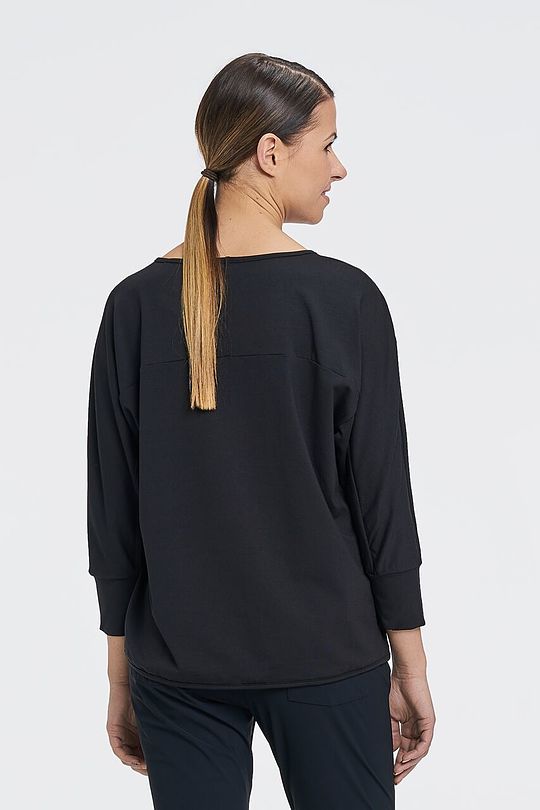 Modal long sleeve top 2 | BLACK | Audimas