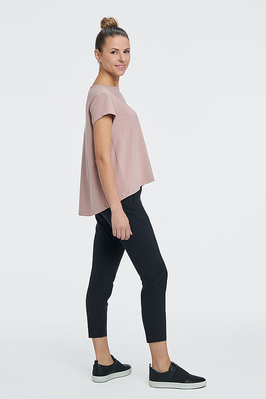 Modal relaxed fit tee 6 | RED/PINK | Audimas