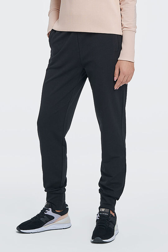 Modal tricot sweatpants 1 | BLACK | Audimas