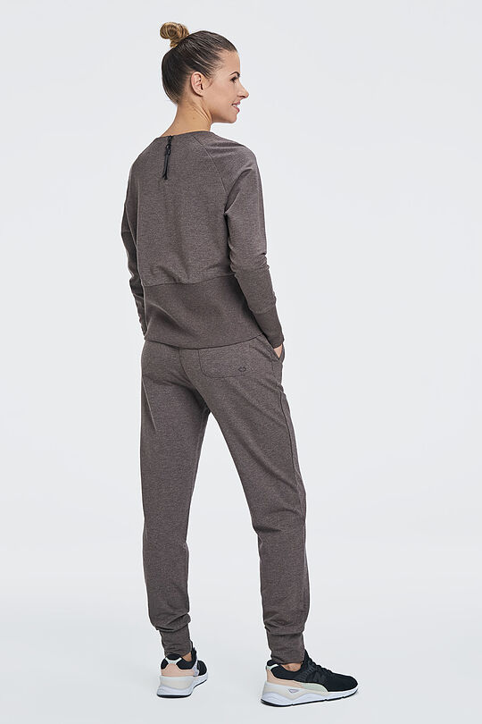 Modal tricot sweatpants 8 | BROWN/BORDEAUX | Audimas