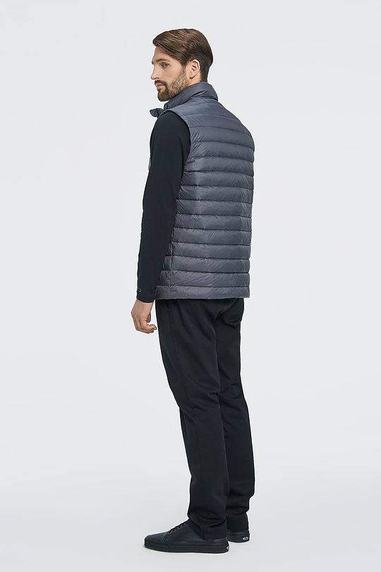 Light down vest 6 | GREY/MELANGE | Audimas