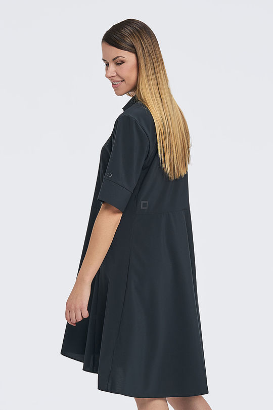 Wrinkle-free lightweight dress 2 | BLACK | Audimas
