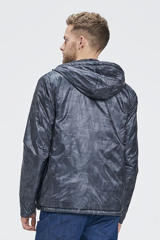 Reversible THERMORE insulated jacket 4 | GREY/MELANGE | Audimas