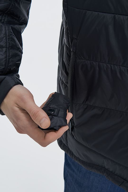 Reversible THERMORE insulated jacket 7 | GREY/MELANGE | Audimas