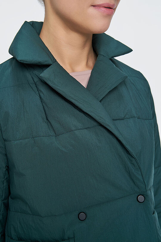 Short insulated jacket 3 | GREEN/ KHAKI / LIME GREEN | Audimas
