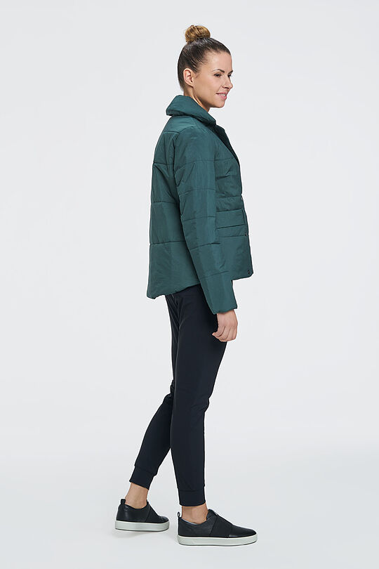 Short insulated jacket 7 | GREEN/ KHAKI / LIME GREEN | Audimas