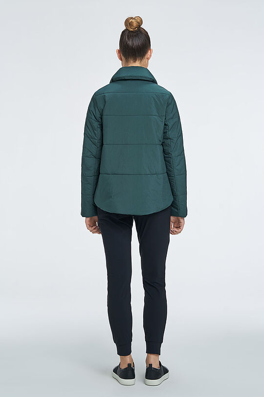 Short insulated jacket 8 | GREEN/ KHAKI / LIME GREEN | Audimas