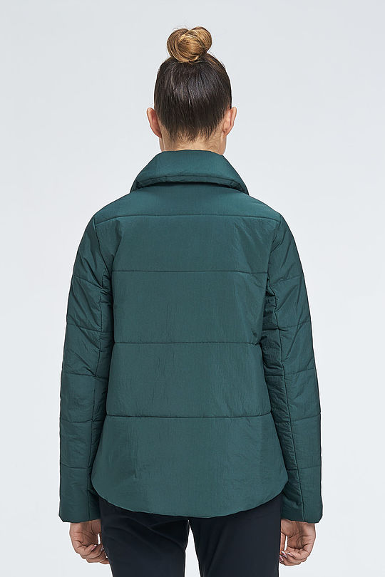 Short insulated jacket 2 | GREEN/ KHAKI / LIME GREEN | Audimas