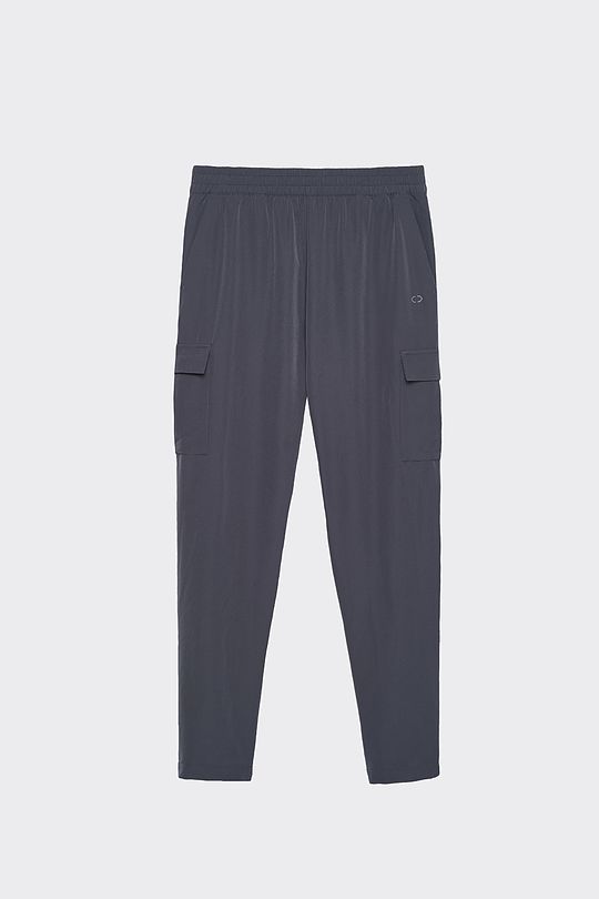 Stretch woven patch pockets pants 6 | GREY/MELANGE | Audimas