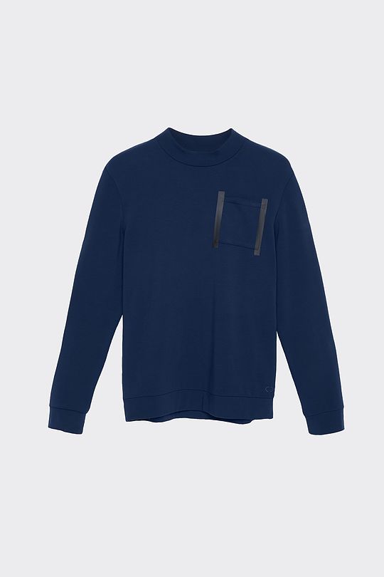 Viscose fleece sweatshirt 7 | BLUE | Audimas