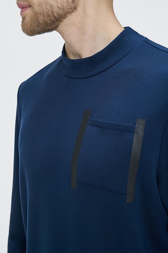 Viscose fleece sweatshirt 3 | BLUE | Audimas
