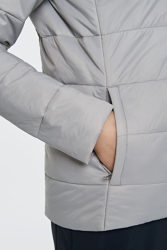 Fitted jacket with Thinsulate thermal insulation 4 | GREY/MELANGE | Audimas