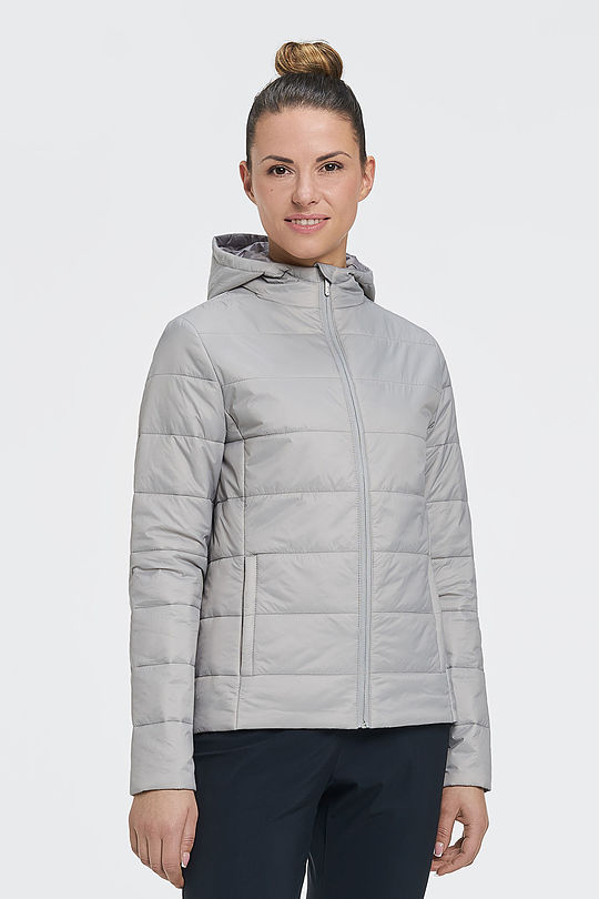 Fitted jacket with Thinsulate thermal insulation 1 | GREY/MELANGE | Audimas