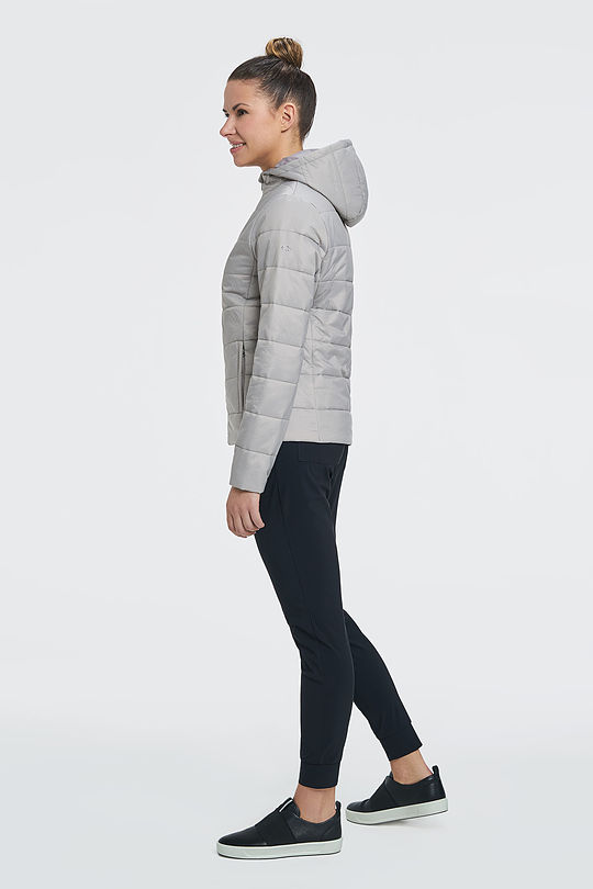 Fitted jacket with Thinsulate thermal insulation 8 | GREY/MELANGE | Audimas