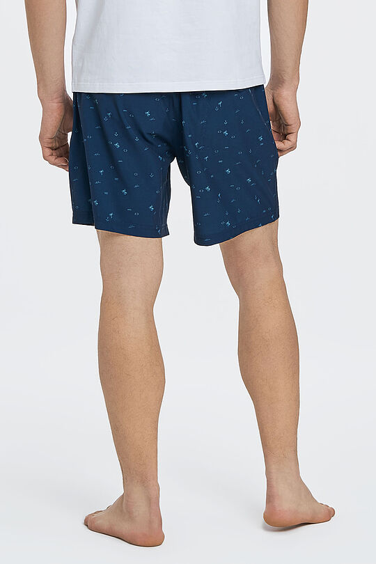 Medium length beach shorts 2 | BLUE | Audimas
