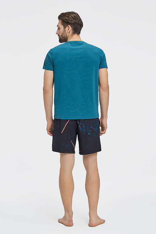 Medium length beach shorts 5 | BLUE | Audimas