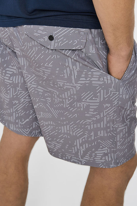 Long beach shorts 5 | GREY/MELANGE | Audimas