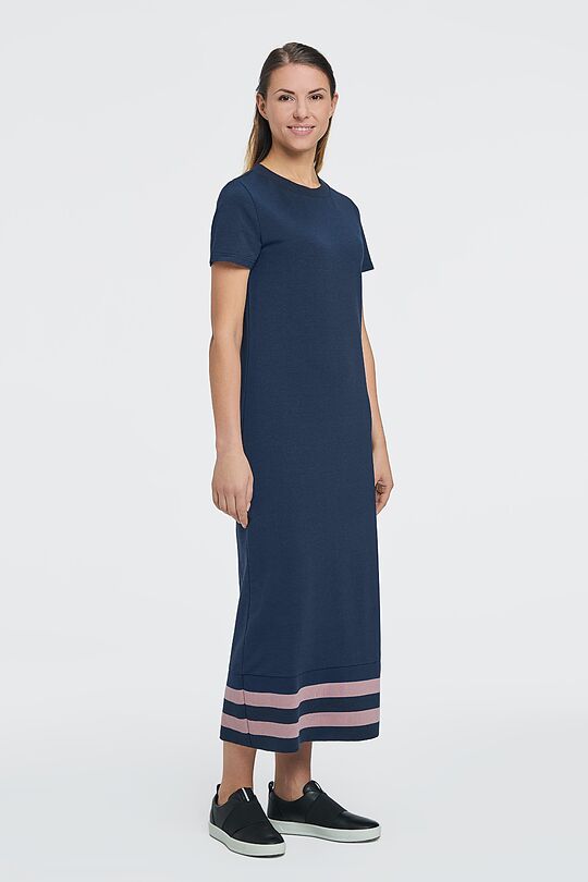 Modal tricot long dress 1 | BLUE | Audimas
