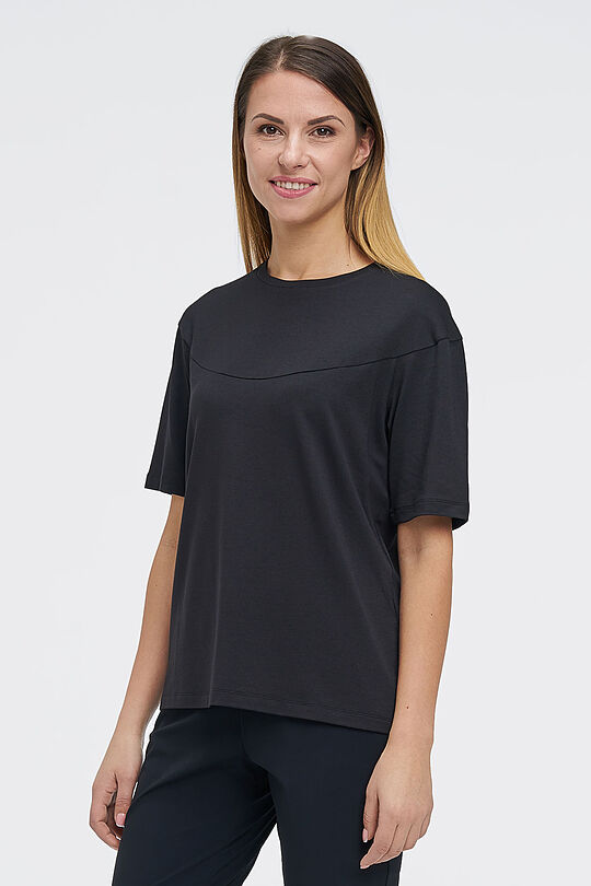 Modal tunic top 1 | BLACK | Audimas